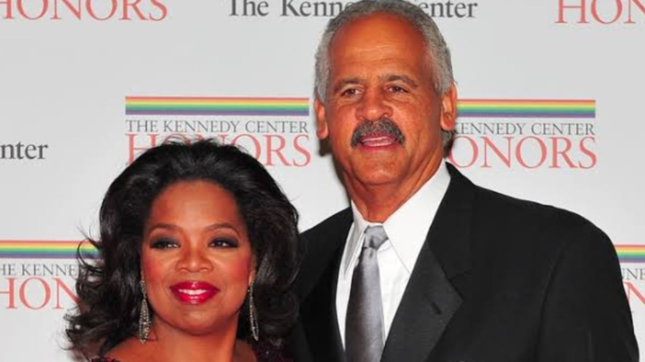 Oprah Winfrey and her longtime husband, Stedman