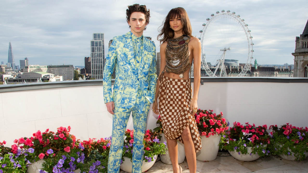 Timothée Chalamet and Zendaya