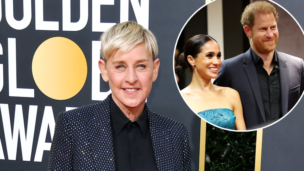 Ellen DeGeneres Says Prince Harry and Meghan Markle Adopted Her Chicken