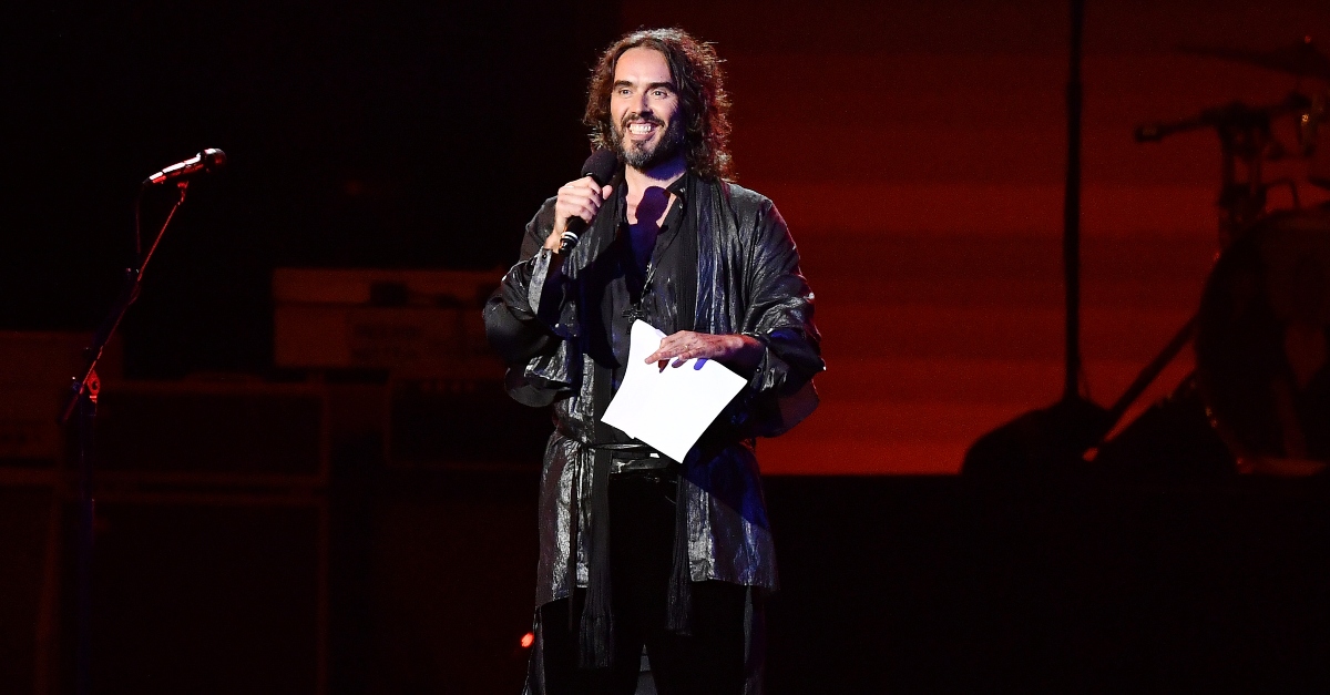 Russell Brand Says Reading the Bible Is Important to Him