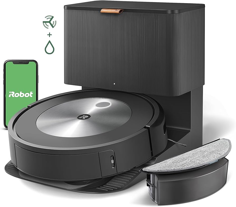 Buy the iRobot Roomba j5+ with self-emptying feature for under $500 on Amazon.