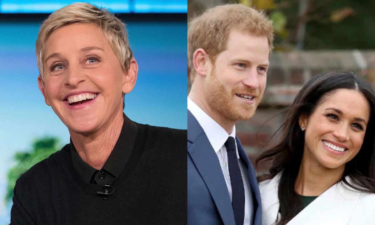 Ellen DeGeneres, Prince Harry and Meghan Markle