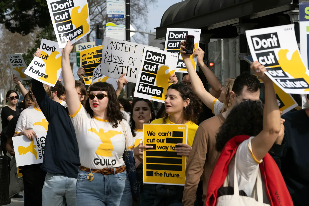 Los Angeles Times Guild Initiates One-Day Walkout to Protest Expected Layoffs