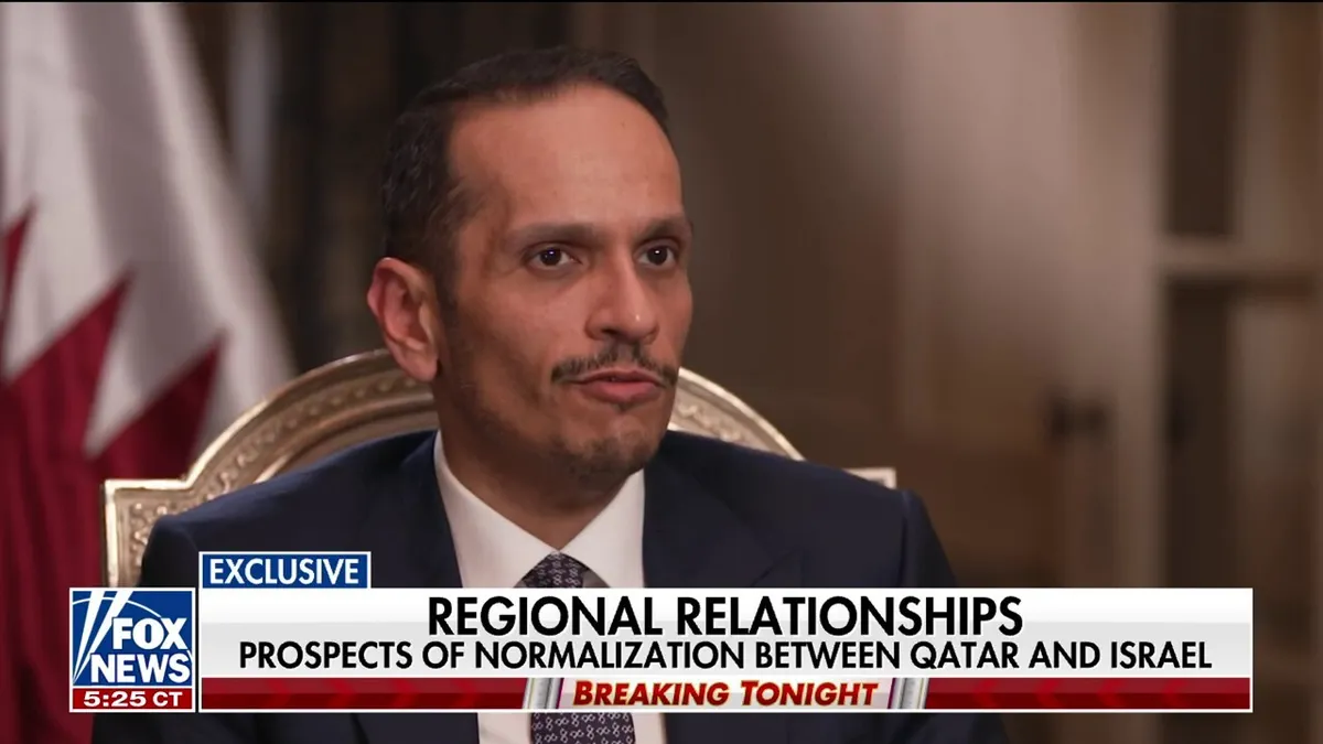 Qatar's Minister of Foreign Affairs Addresses Objective of Achieving Peaceful Resolution amid Escalating Tensions in the Middle East