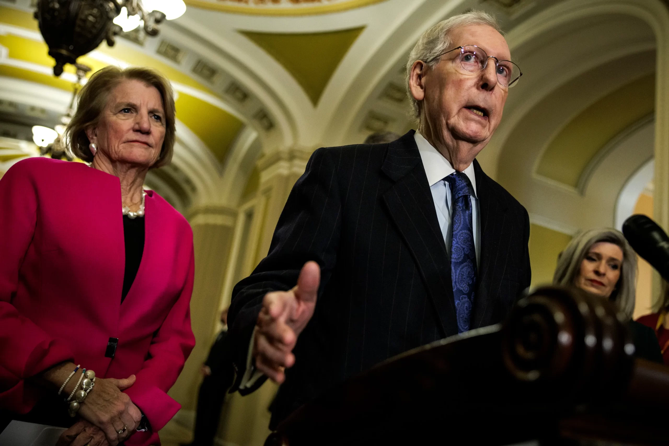 Senate GOP Torn Up with Confusion After McConnell Clarifies Border-Ukraine Comments