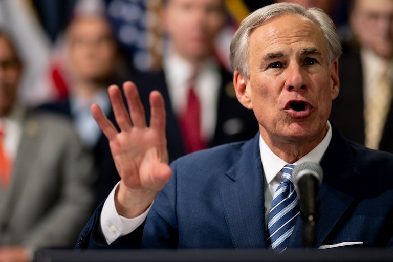 Texas Governor Greg Abbott Escalates Conflict With Federal Government