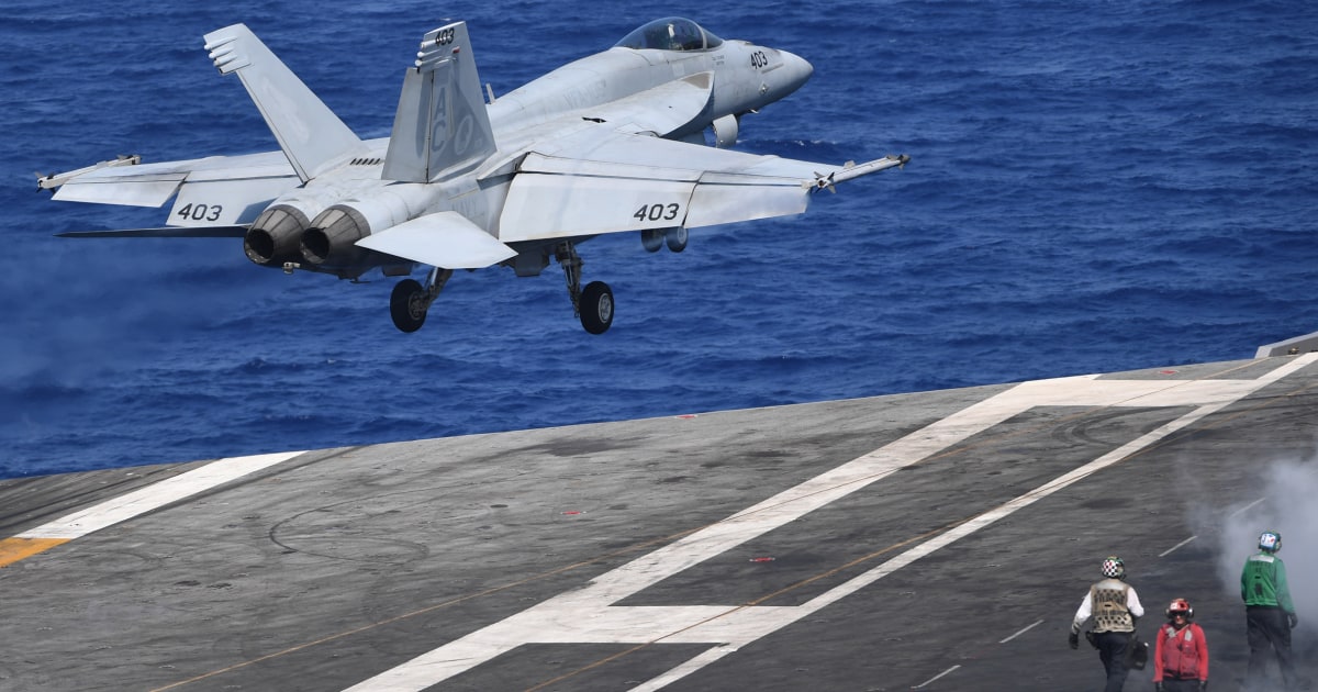 For U.S. carrier pilots, a vexing mission hunting down Houthi missiles and drones