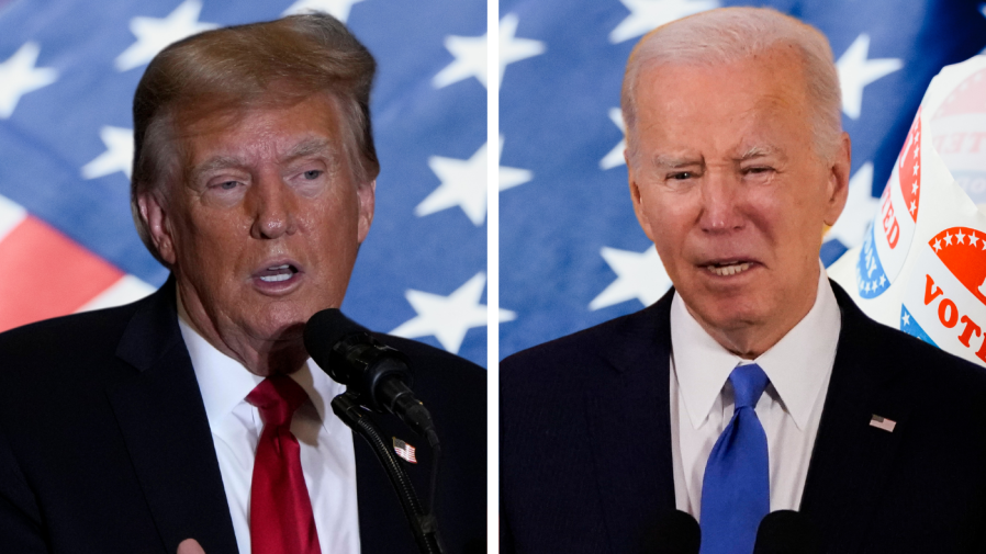 Biden age and health, Trump legal battles concern voters in new poll