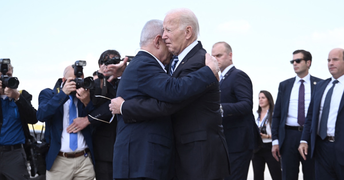 Biden disparages Netanyahu in private but hasn’t changed U.S. policy toward Israel
