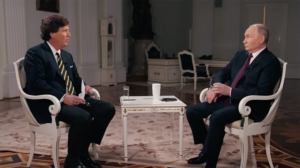 Putin's Strategic Interview with Tucker Carlson: A Platform for Propagating Agenda