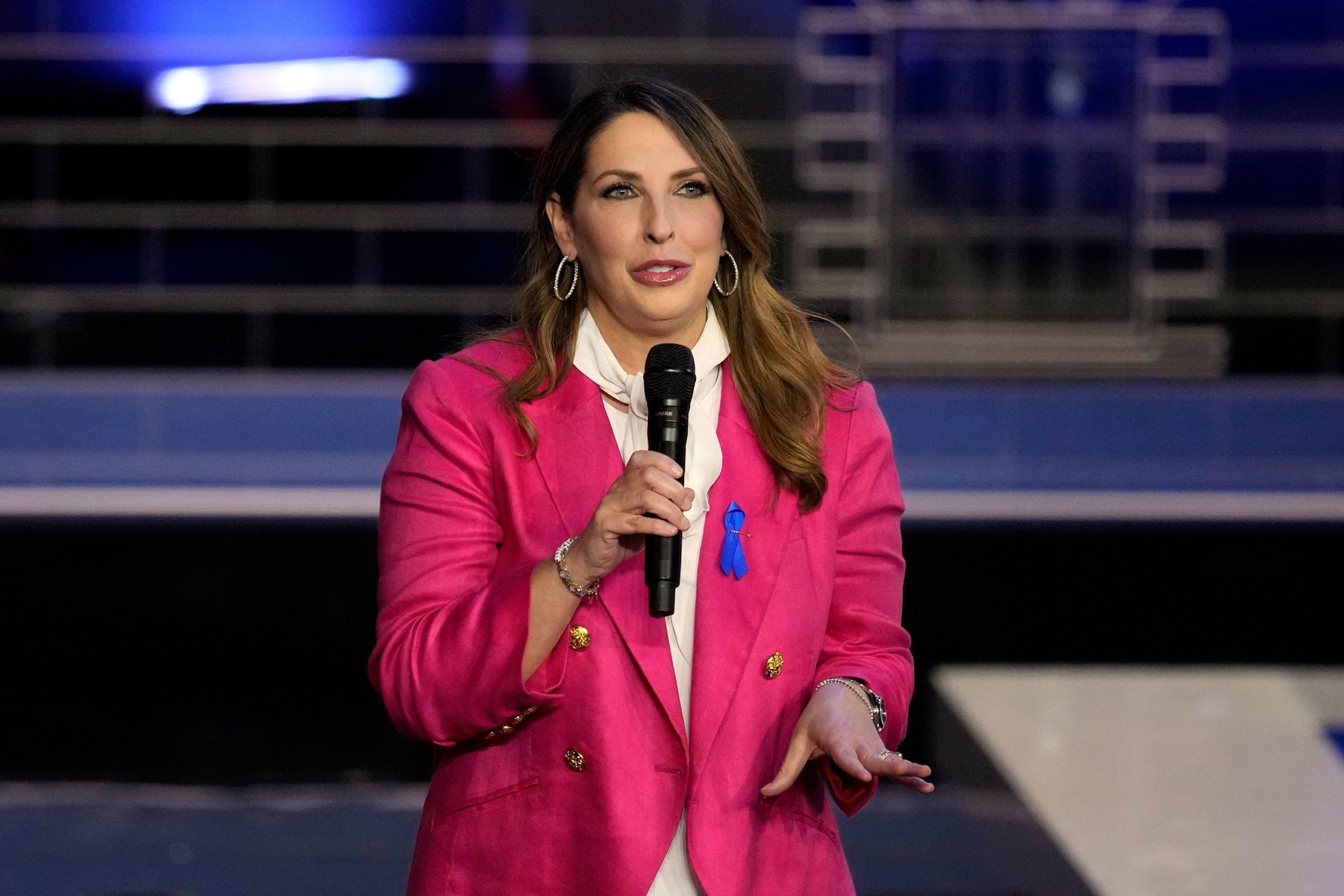 Trump hints at potential changes in the RNC when questioned about Ronna McDaniel