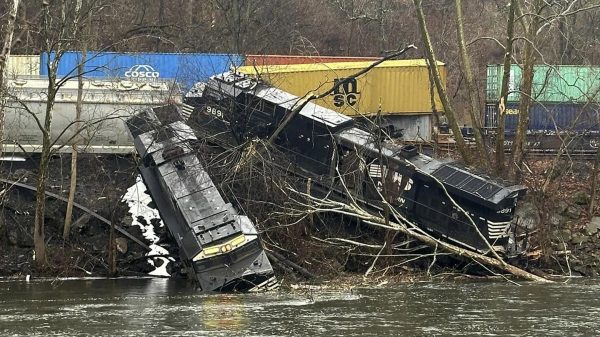 Three Norfolk Sothern trains collide in Pennsylvania, no injuries