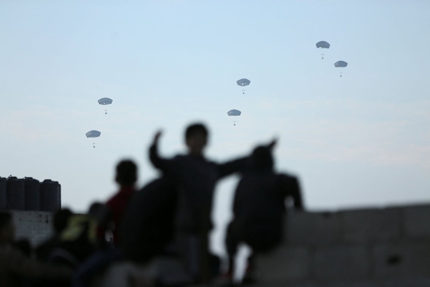 As Gaza crisis intensifies, U.S. conducts first airdrop of aid