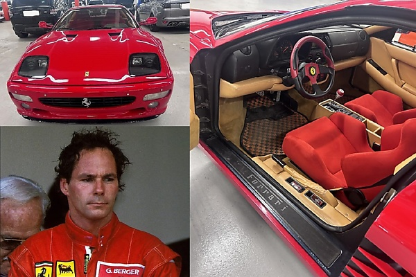 London Police Recover F1 Driver’s Ferrari Stolen In Italy 28 Years Ago