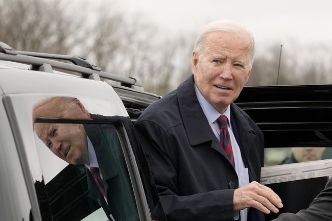 Watch President Joe Biden’s Handlers Hustle the Press Away When He Takes Questions
