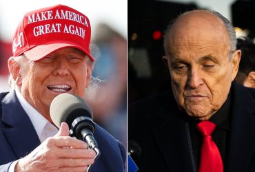 Donald Trump Snubs Rudy Giuliani