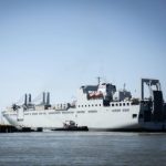U.S. ship departs Virginia to aid in Gaza pier construction