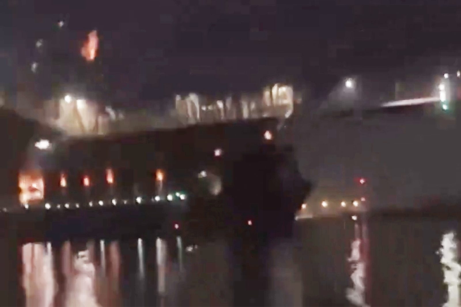 Baltimore’s Francis Scott Key Bridge collapses after being struck by ship, ‘mass casualty event’ declared