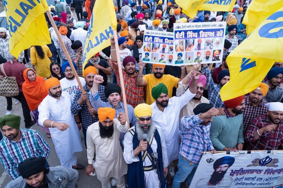 California Sikhs Cast Votes for Independence from India