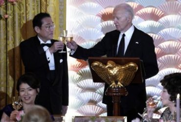 Biden hosts Japanese PM Kishida for state dinner bursting with symbolism