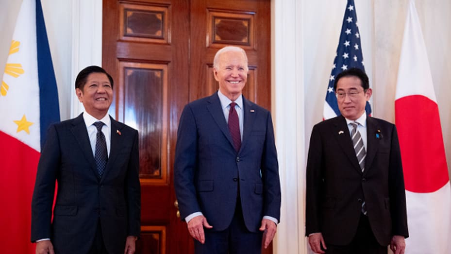Biden Meets Leaders from Japan and the Philippines in Trilateral Summit