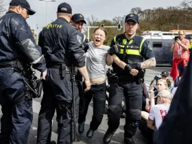 Greta Thunberg Arrested in Dutch Climate Protest Against Fossil Fuel Subsidies