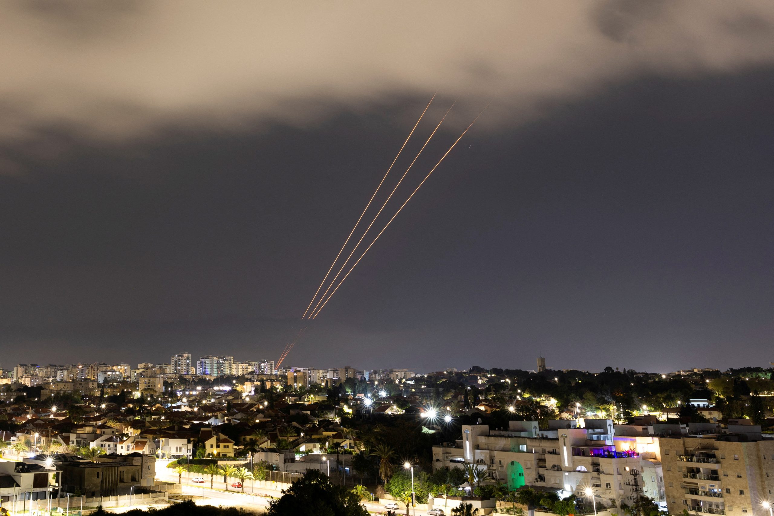 Israel on Alert as Iran Launches Record Number of Missiles and Drones