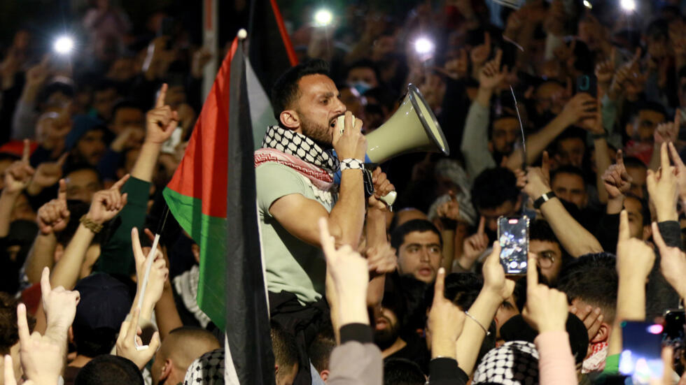 Jordanians Protest Every Night Against Israel Peace Deal Because They're Mad About Gaza War