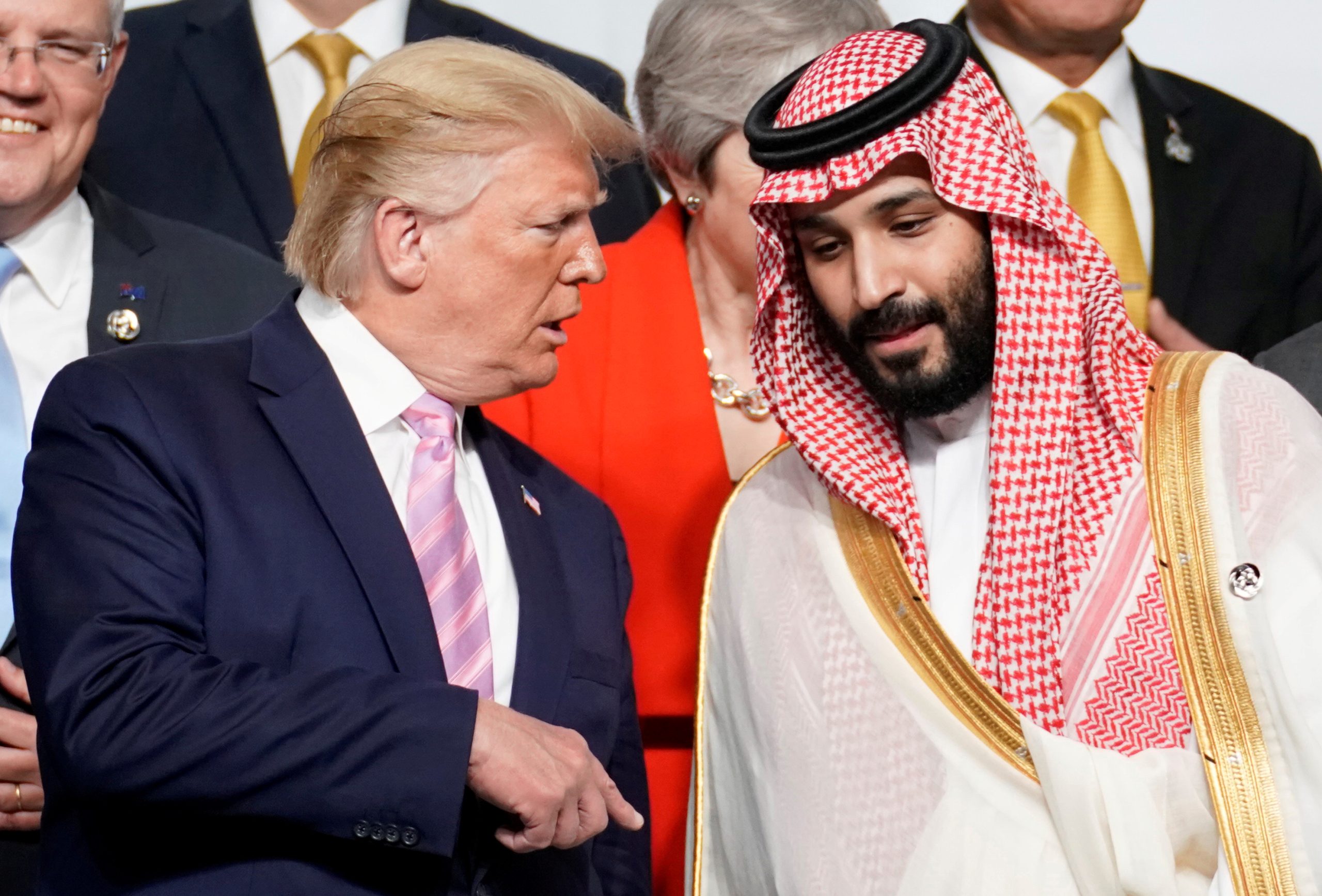 Trump Holds Talks with Saudi Crown Prince Mohammed bin Salman Amid Uncertainty