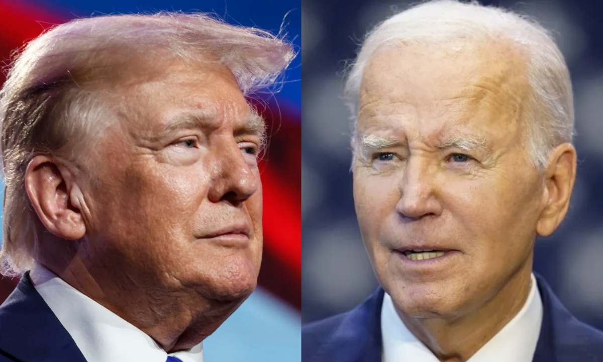 Trump and Biden