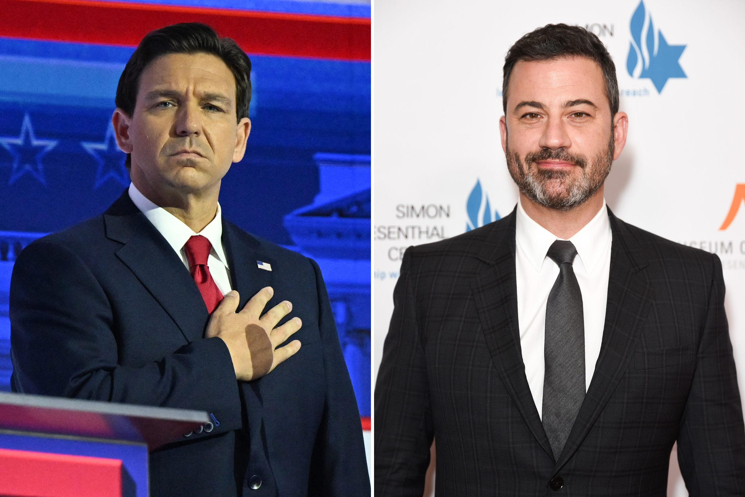 Jimmy Kimmel Calls Ron DeSantis ‘Pathetic Little Worm’ After Trump Meeting