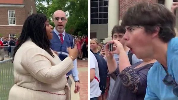 Black Protester Called ‘Lizzo’ By White Guys, Receives Monkey Taunts