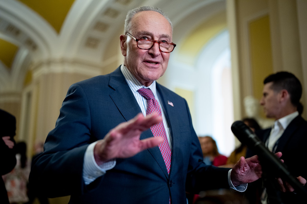 Chuck Schumer Falls in Line with Mike Johnson on Netanyahu