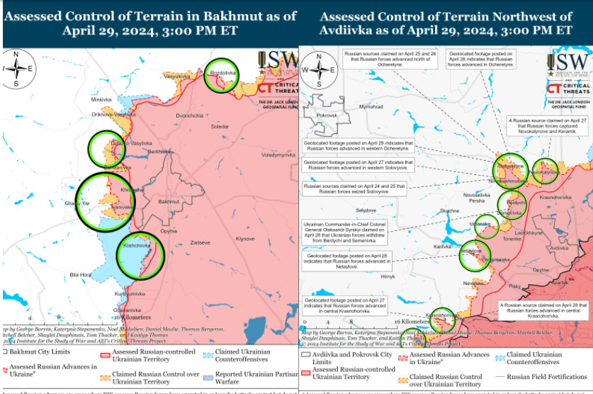 Maps of the Ukraine War Display Two Ways Russia Could Move Forward