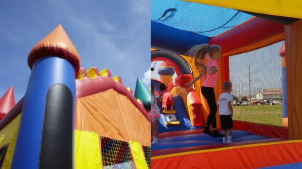 One Child Killed and Another Injured as Wind Sweeps Up Bounce House