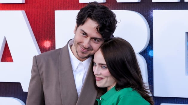 Billie Eilish and Nat Wolff make their first red carpet appearance as a couple at her concert film premiere