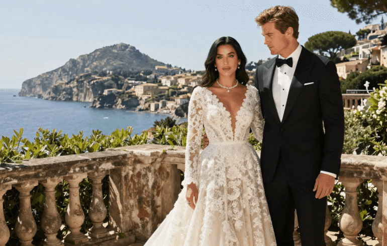 Dua Lipa and Callum Turner celebrate their lavish wedding ceremony in Sicily, Italy, June 2026